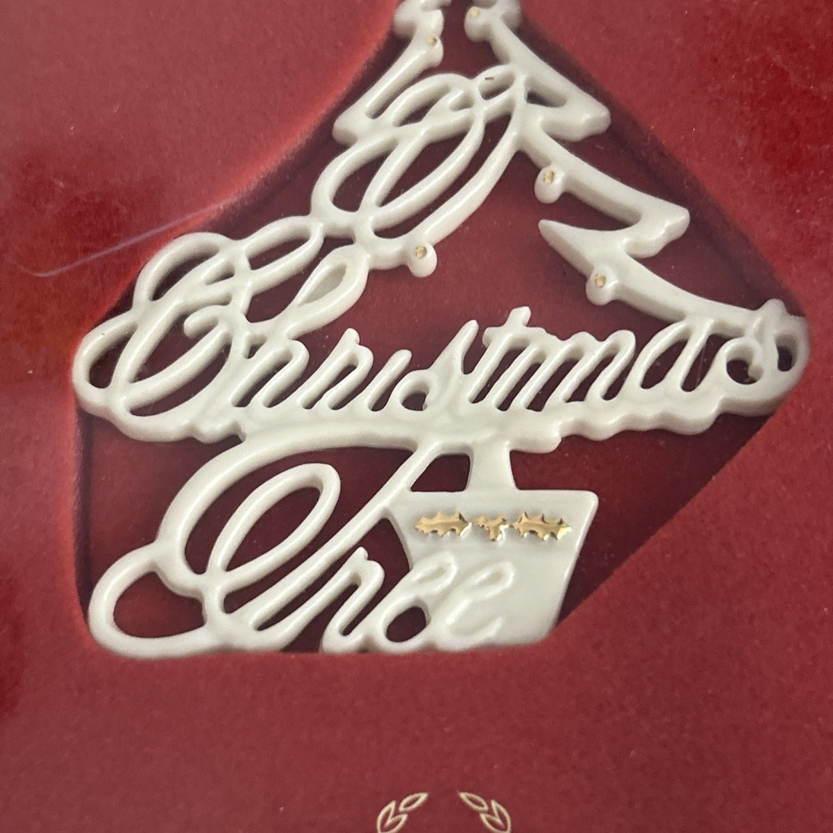 Rare vintage annual Lenox Christmas Tree # 5480 in original box | eBay
