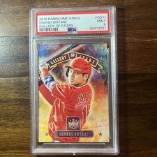 2018 Panini Diamond Kings - Gallery of Stars Shohei Ohtani #GS11 (RC)…MINT 9