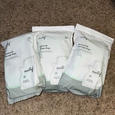 Lot of 3 Motif Medical Breastmilk Storage Bags 8 oz 100 Count BPA Free 300 Bags