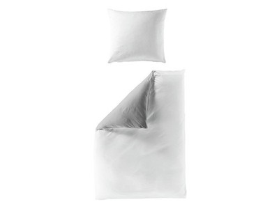Bierbaum Renforcé-Bettwäsche (Weiß, 135 x 200 + 80x80 cm) - B-Ware neuwertig