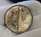 Super Toner 1986 US Silver Eagle $1 Nice Unc Key Date