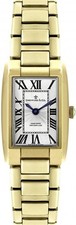 Dreyfuss Ladies Watch Silver Dial and Gold Strap DLB00053/01