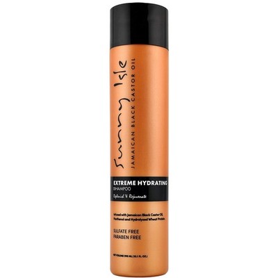 Sunny Isle Jamaican Black Castor Oil Extreme Hydrating Shampoo, Orange, 10 Fl Oz