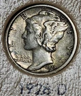 1928 D Denver Mercury Dime Silver 10 Cents 10C .10