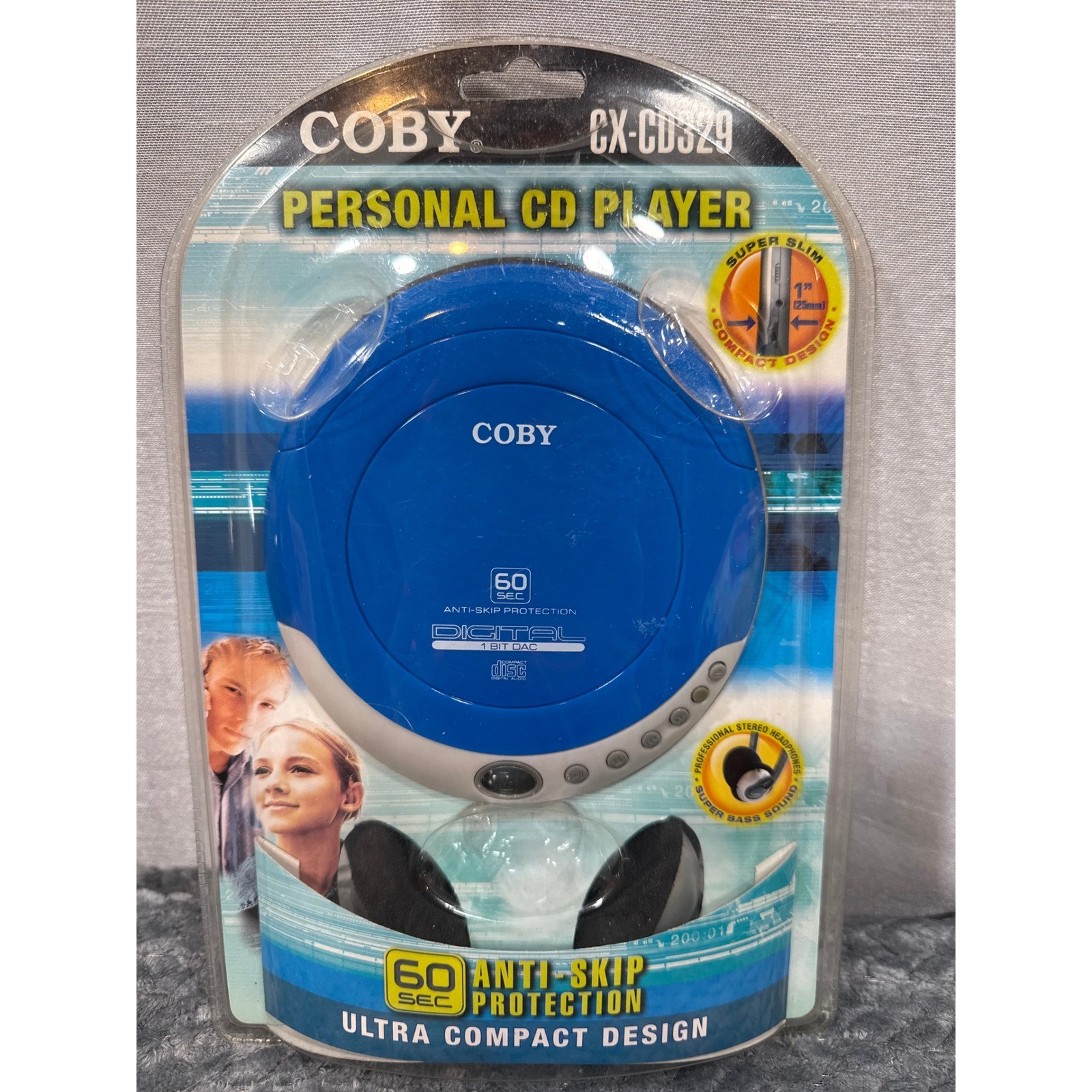 Blue 60 Sec Anti-skip Portable Vintage 2007 New