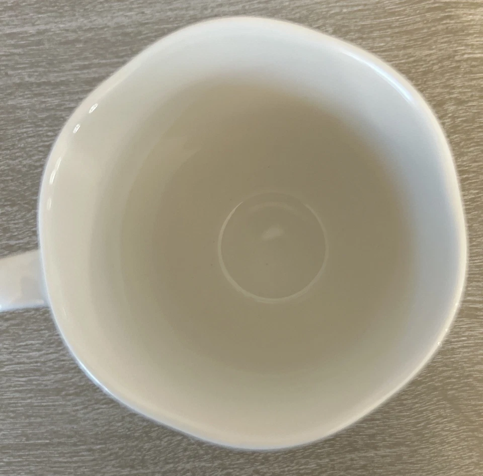 Taza Lenox Butterfly Meadow Taza Amaryllis Holly Usada en Excelente Condición Foto 4 de 4