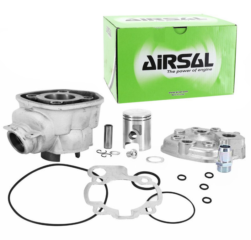 Kit cylindre 50cc Airsal fonte AM6 résout les pannes de serrage Yamaha TZR