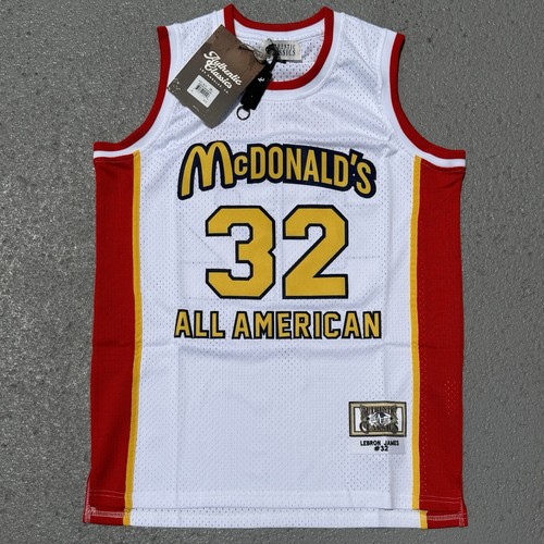 Men’s McDonald's All American LeBron James Jersey Headgear Classics Size Medium