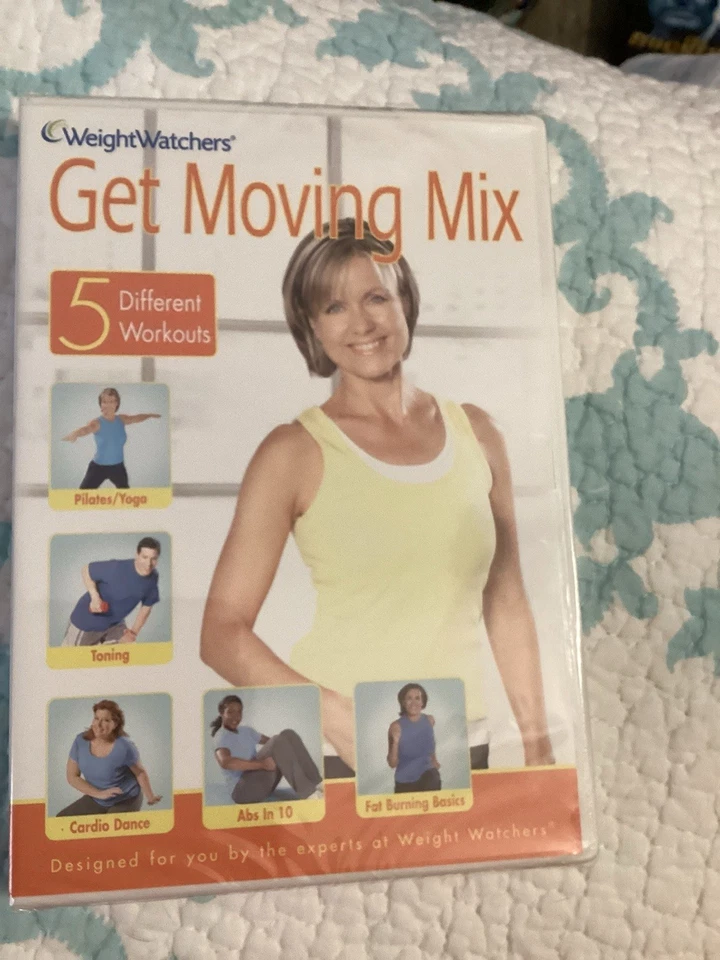 Weight Watchers DVD Get Moving with 5 Workouts Exercise Factory Sealed New - Image 2 of 2