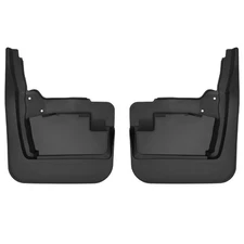 Husky Liners Front Black Thermoplastic Mud Guards for GMC Sierra 1500 Pair 58271