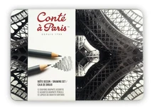 Conté à Paris 12 Count Assorted Graphite Pencil Drawing Set