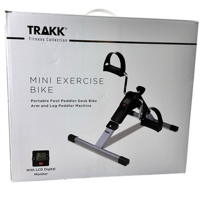 Portable Mini Exercise Bike Home Workout Stationary Foot Peddler Fitness Trainer
