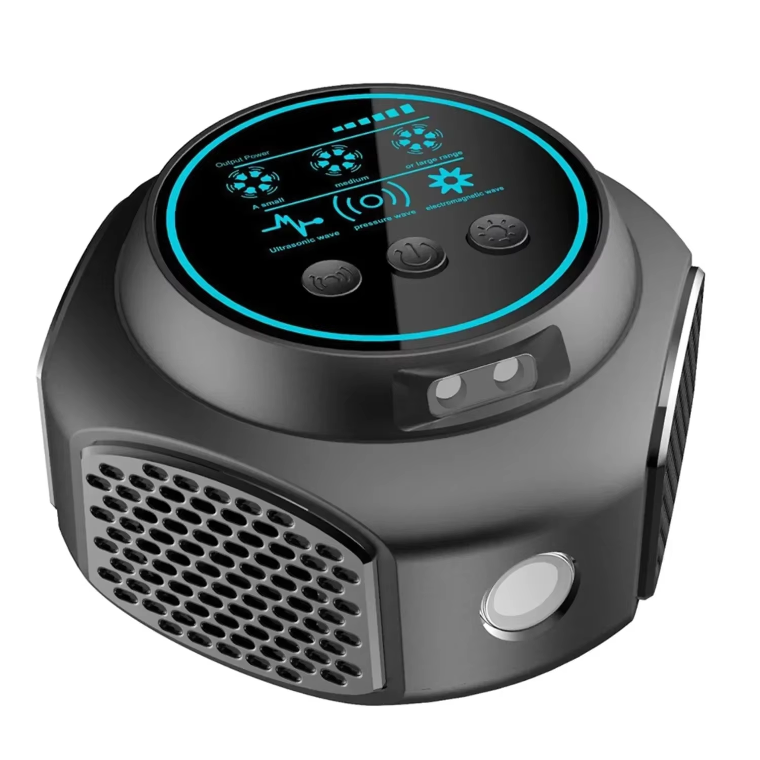 Ultrasonic Rodent Repellent 4-In-1 360 Degrees Electronic Rat Repeller Flies