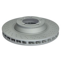 Bremsscheibe ATE 24.0134-0114.1 Vorne, BelüFtet, Hochkarbonisiert, 1 StüCk