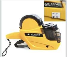 Retail Price Marker, Handheld Pricing Gun Cash/Credit Card Custom Dual Label 