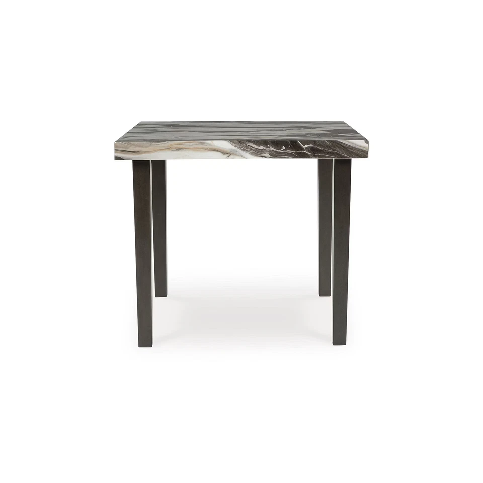 Mesa de comedor cuadrada de altura de mostrador Signature Design by Ashley Zendalia - oscura Foto 2 de 4