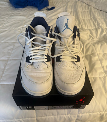Jordan Air Jordan 4 Retro LS Columbia White/Legend Blue 2015 314254-107