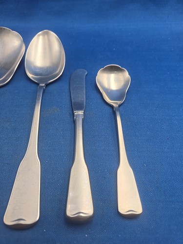 Lot of 5 Oneida AMERICAN COLONIAL Stainless Serving Pieces Set "B" - Picture 3 of 9