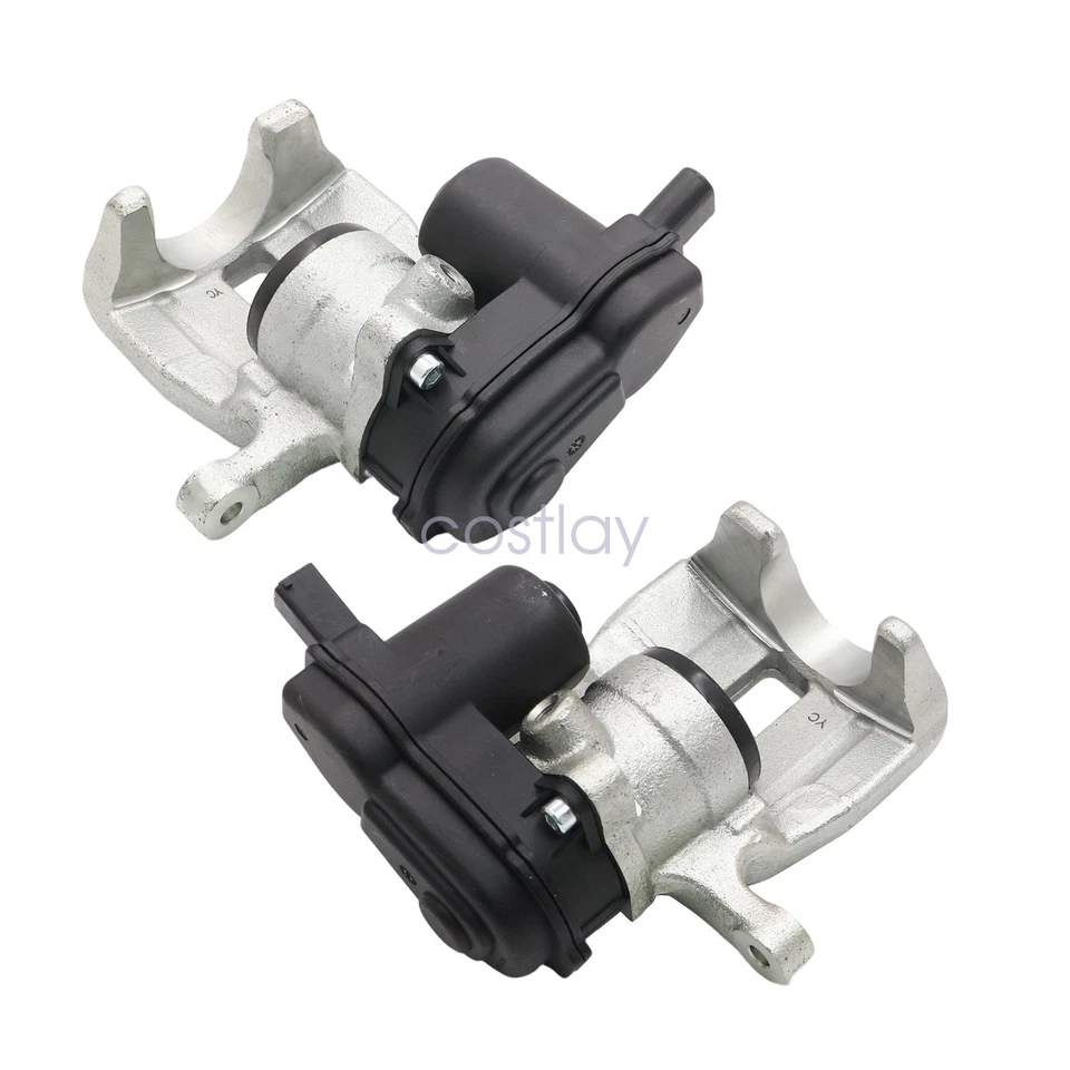 2x Pinza de freno trasera izquierda y derecha para Audi A4 2009-12 L4 con actuador de estacionamiento Foto 2 de 4