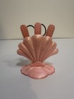 VTG West Germany Vanity Manicure Nail Care Kit Pink Shell — photo 1