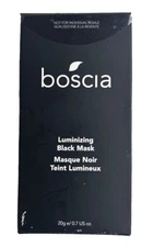 BOSCIA Luminizing Black Charcoal Peel-Off Face Mask Sample .7 oz/20g *NEW*
