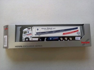 herpa 932035 Volvo FH GL XL Kühlkoffer-Sattelzug ''Andreas Schmidt'' Glückstadt