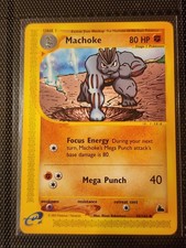 Machoke 38/144 - Skyridge - Near Mint - Pokemon Card - E Reader