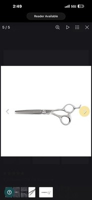 Pretty In A minute Left Handed Texturizing Shears