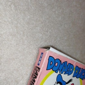 Donald Duck with box / Famicom game