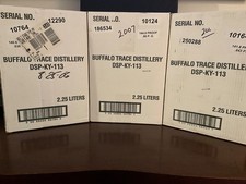 3 George T. Stagg Empty Boxes, BTAC 2006 2007...