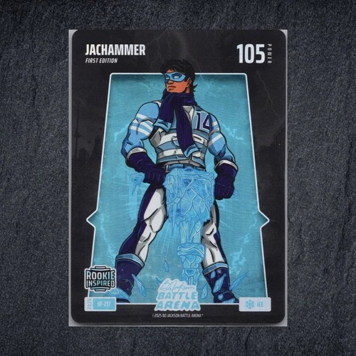 Jac Caglianone JACHAMMER 2026 Bo Jackson Battle Arena ICE Battlefoil BF-217 RC
