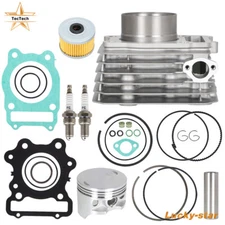 1988-2000 Engine Cylinder Top End Rebuild Kit Fit For Honda FourTrax 300 TRX300