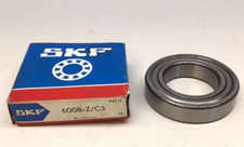 SKF 6008-Z/C3 Ball Bearing Deep Groove 40mm ID X 68mm OD X 15mm W