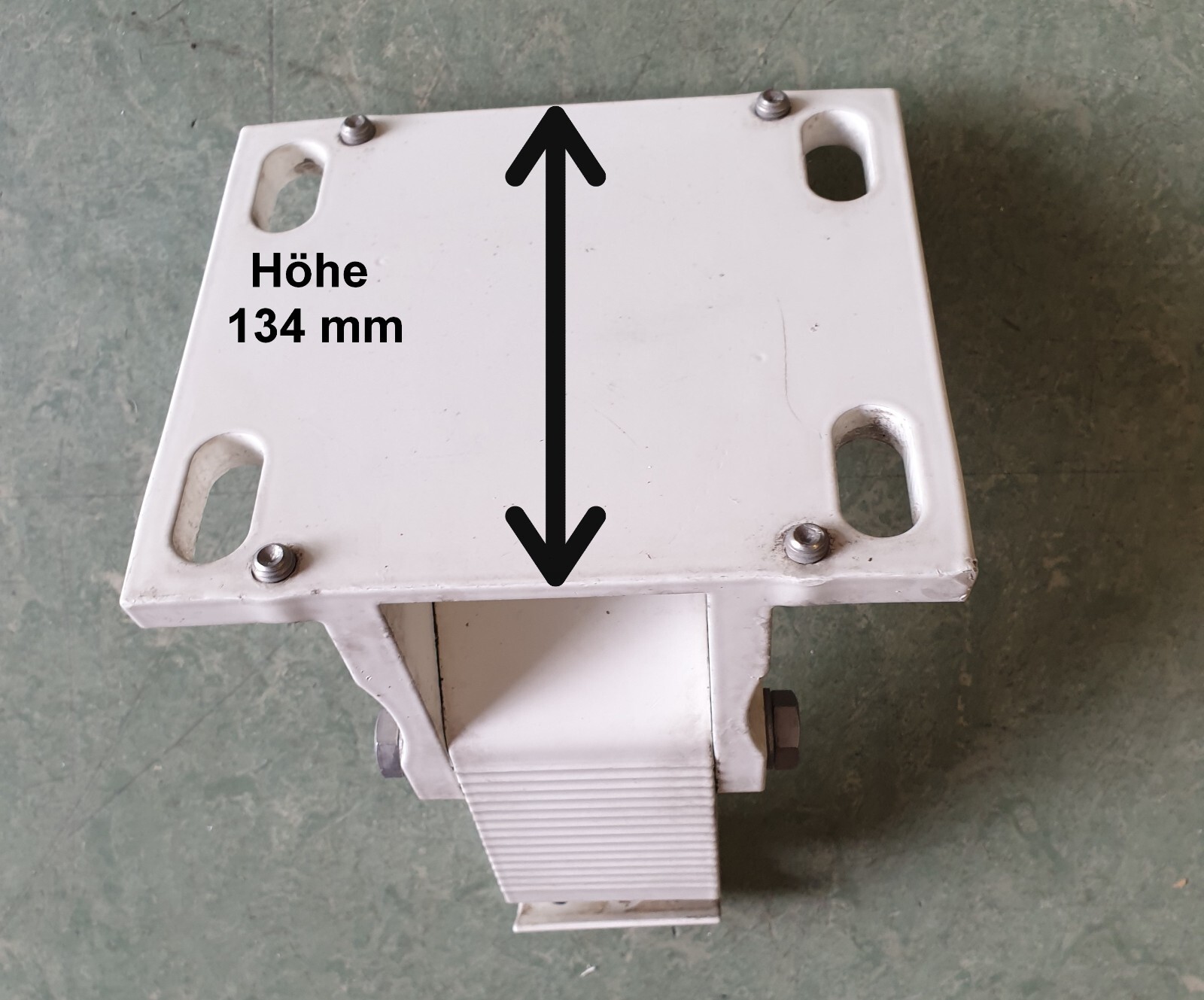4 x Wandhalterung für Kassettenmarkise Wandmontage WaremaMarkise weiß