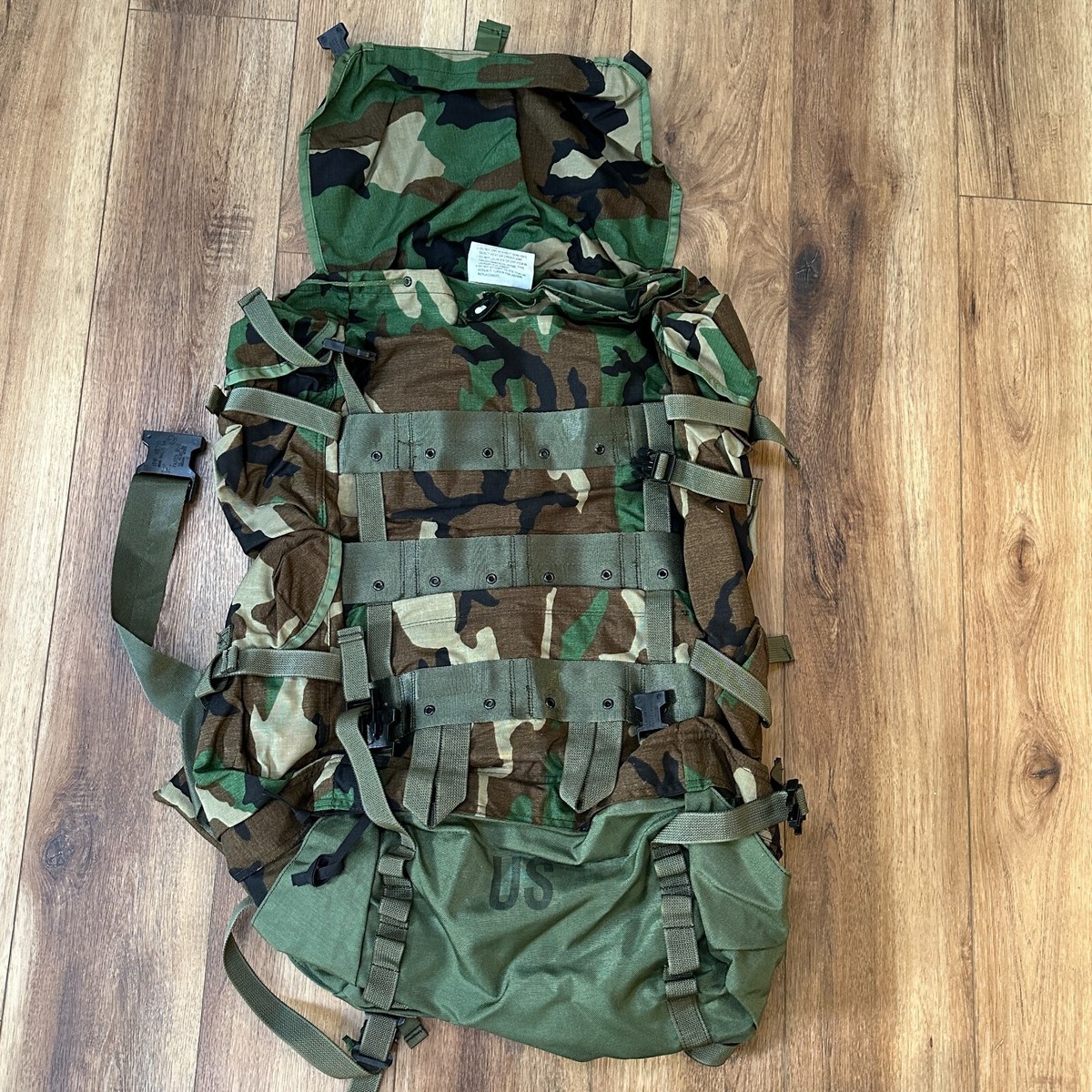 US Military CFP 90 Backpack Rucksack Woodland Camo Combat Patrol