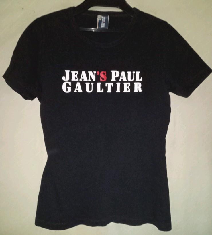 JEAN PAUL GAULTIER Women's Logo Printed Short Sleeve T-Shirt JEAN PAUL GAULTIER Women's Logo Printed Short Sleeve T-Shirt