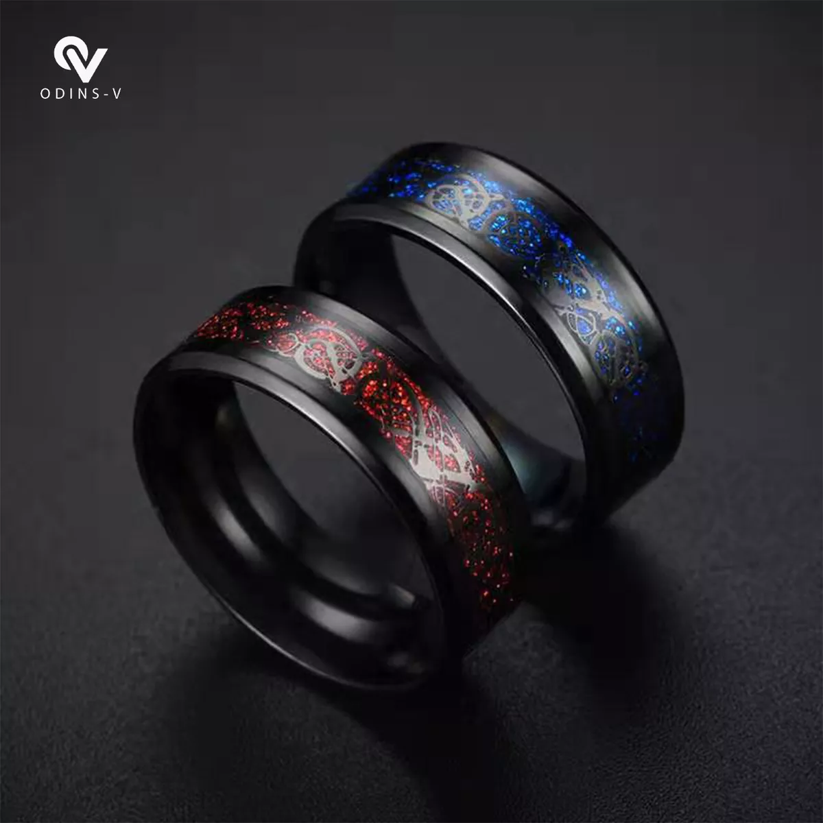 Mens titanium shop rings argos
