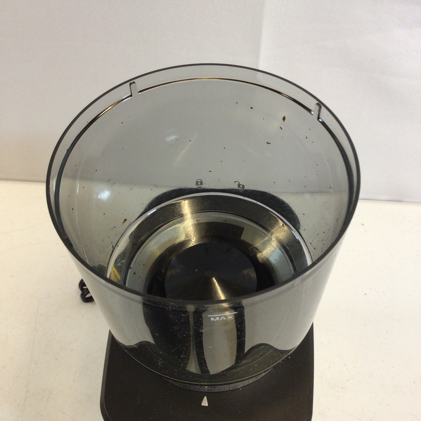 Shardor BDCG018 Silver Black Corded Electric Espresso Coffee Grinder