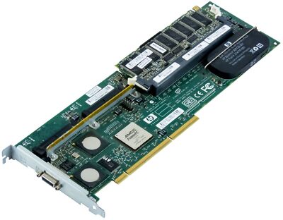 CONTROLLER HP 370855-001 SMART ARRAY P600 3G SAS/SATA RAID PCI-X 256MB BBU