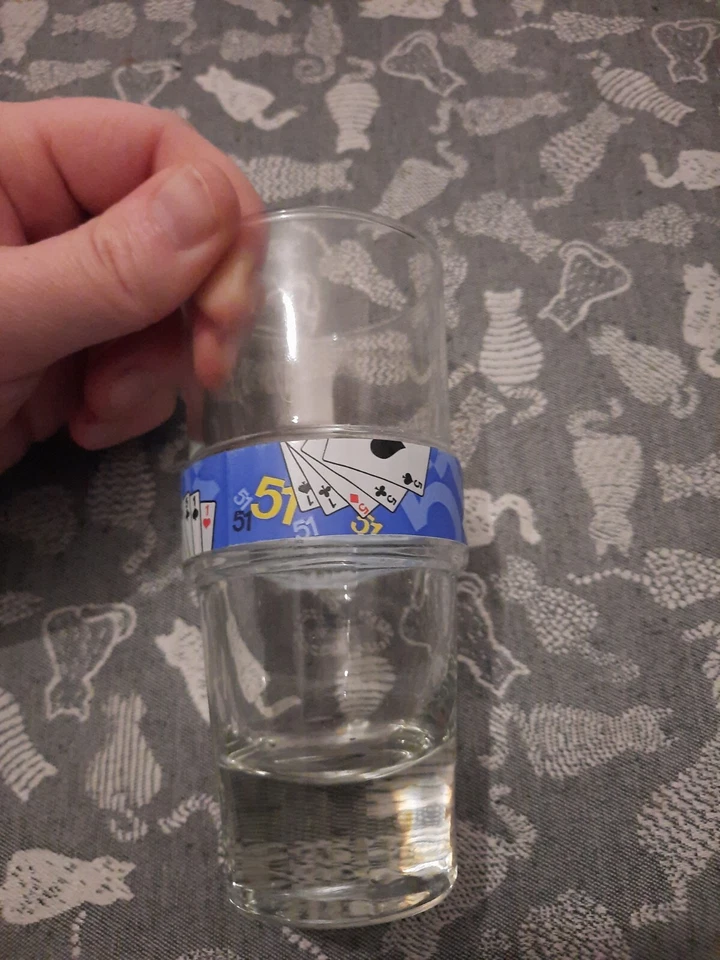 Verre à pastis 51 anis alcool alcohol France french glasse - Photo 3/3