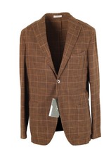Boglioli K Jacket Brown Checked Sport Coat Size 50 / 40R U.S. Jacket Blazer ...
