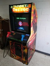NICE 2004 Raw Thrills TARGET TERROR shooting video arcade game - FREE SHIPPING