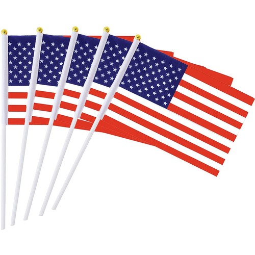 Custom Small Mini Flags Personalised Hand Flag with Embroidery - Picture 27 of 36