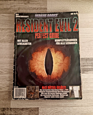 1x|Der unautorisierte-RESIDENT EVIL 2-PERFECT GUIDE|Levelkarten|Komplettlös.|rar