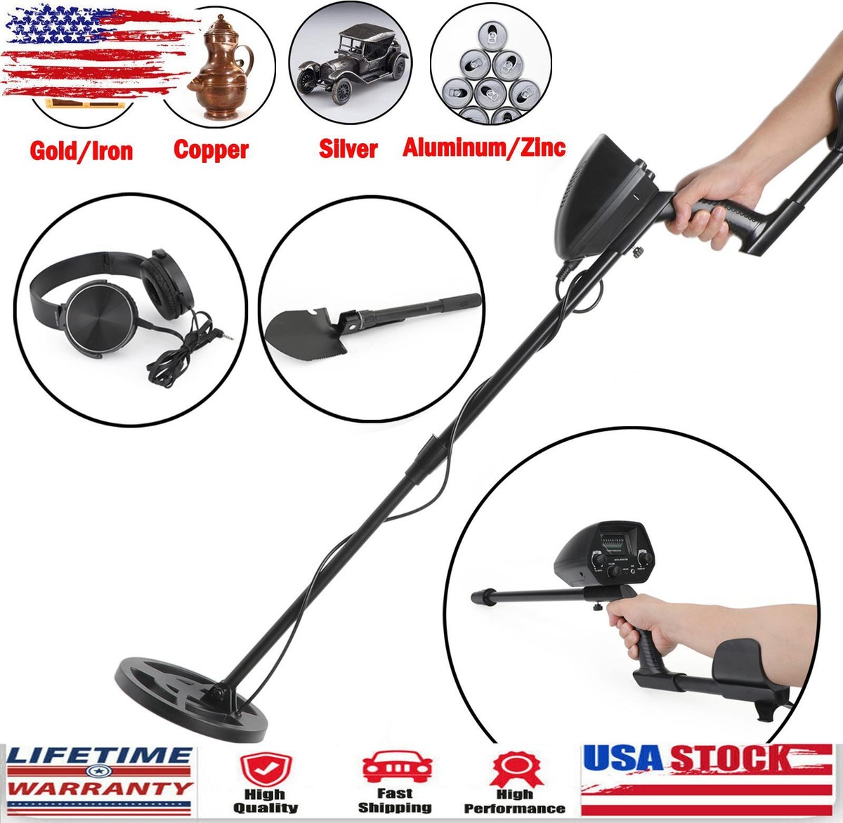Garrett AT Max Metal Detector with Z-Lynk Wireless Headphone