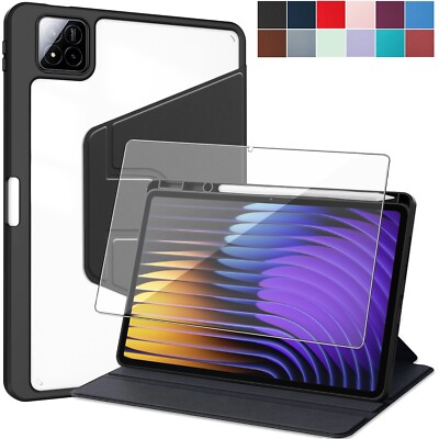 Schutzhülle + 9H Hartglas für Xiaomi MiPad 7 /Mi Pad 7 Pro 11.2 2024 Cover -4