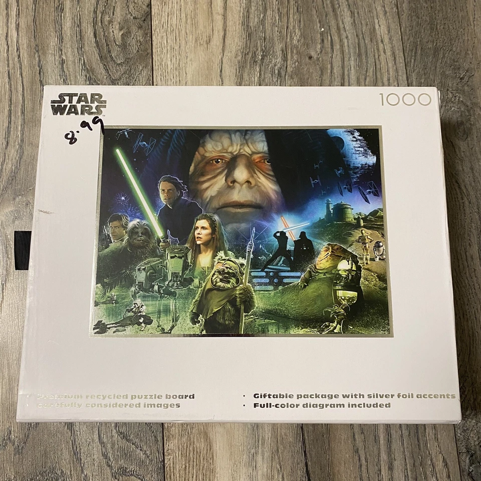 Rompecabezas Star Wars Silver Select Victory For The Rebellion 1000 nuevos juegos de Buffalo Foto 3 de 4