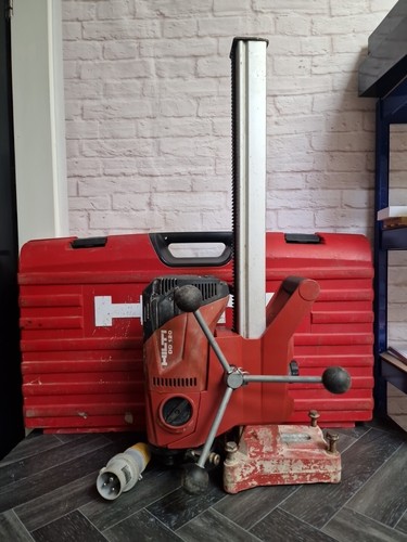 HILTI DD120 110V DIAMOND CORE DRILL & STAND IN CASE INC VAT