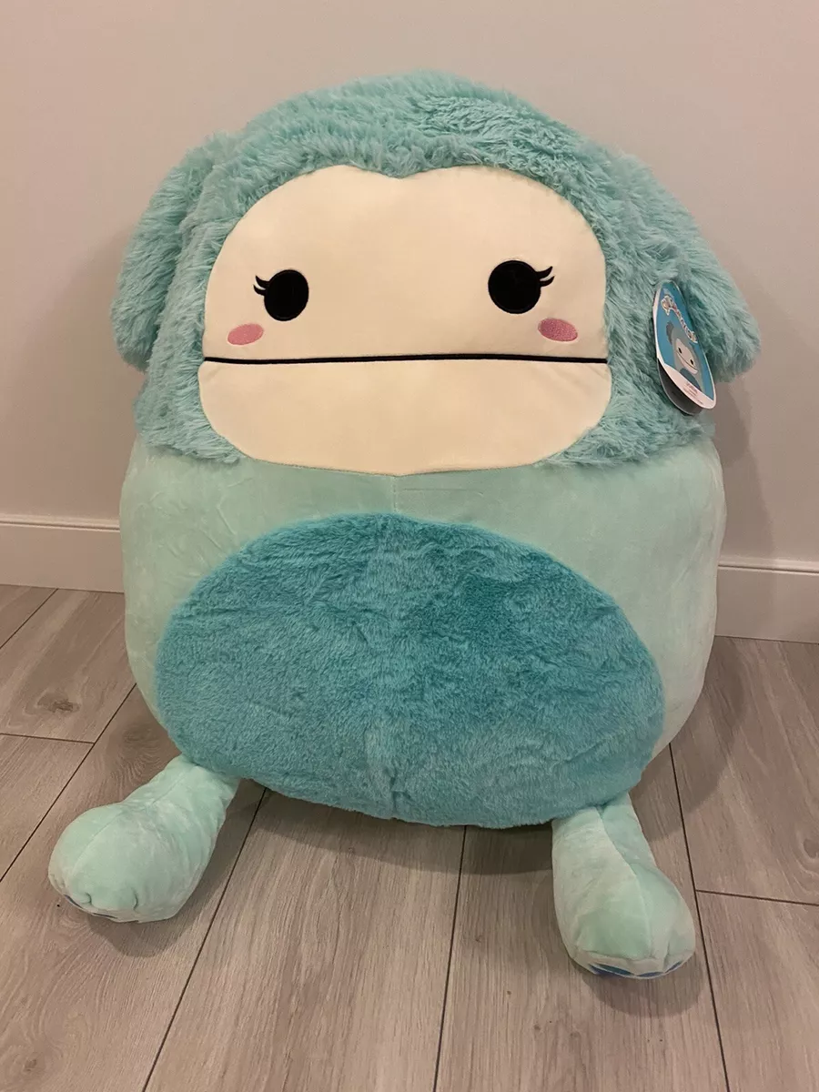 Squishmallow 24 Joelle the Blue Bigfoot Yeti Canadian