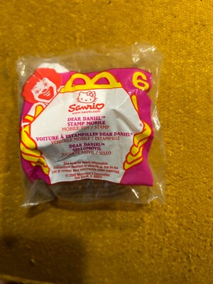 2000 McDonalds Hello Kitty #6 Dear Daniel Stamp Mobile Unopened in Package